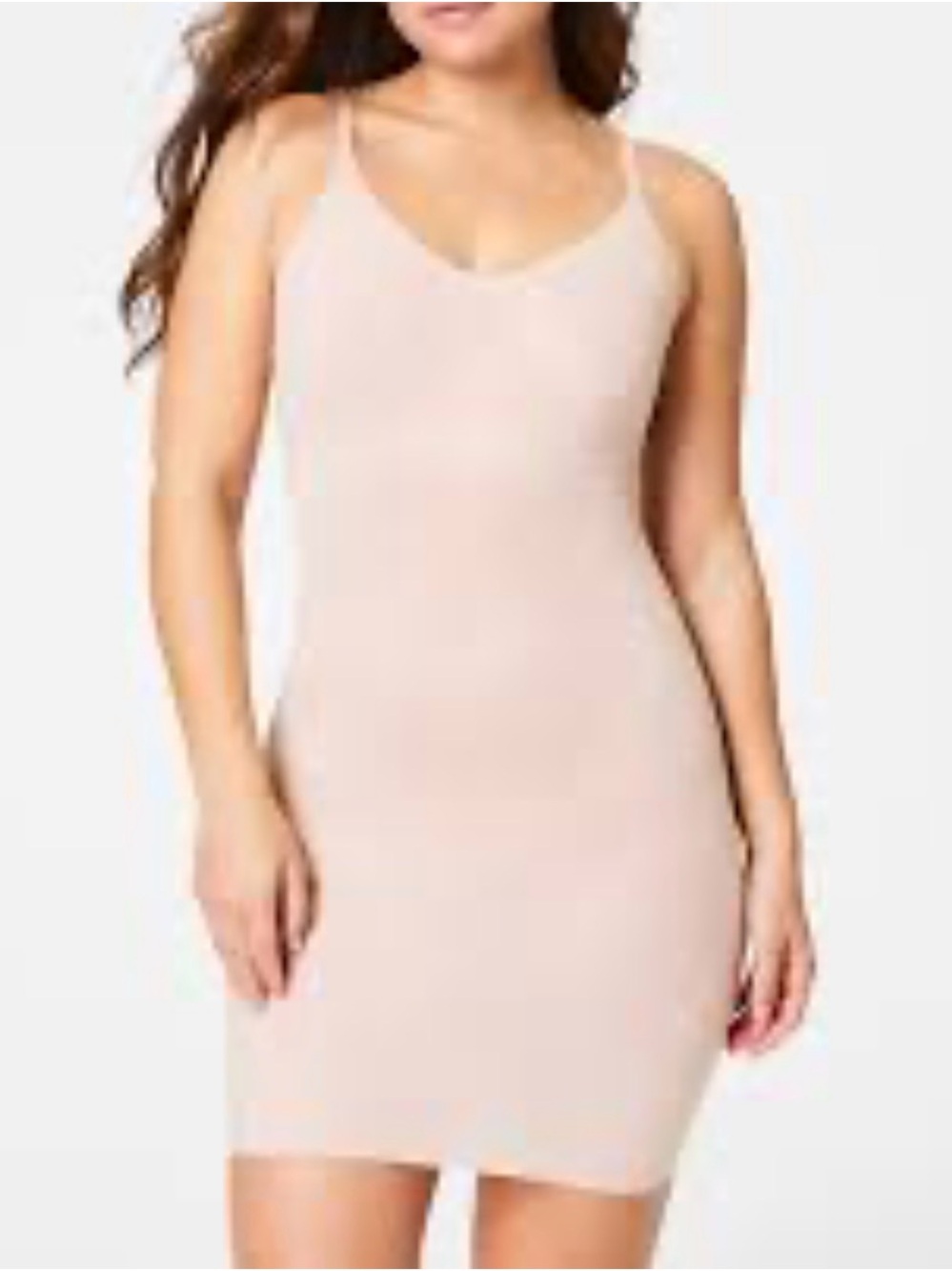 SPANX Strapless Nude Slip Dress